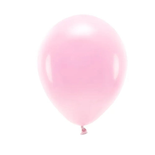 Palloncini ecologici 26 cm pastello, rosa chiaro (1 confezione / 10 pezzi)