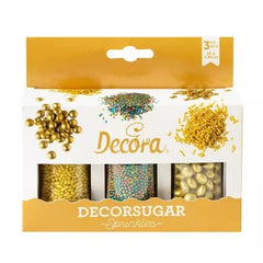 Decor mix oro in zucchero set 85 gr