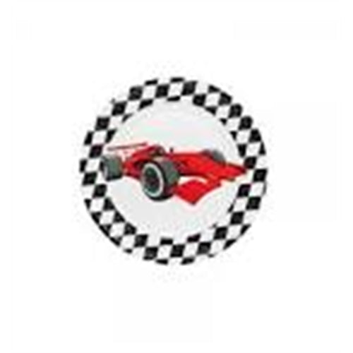 Piatto racing 8 pz 23 cm