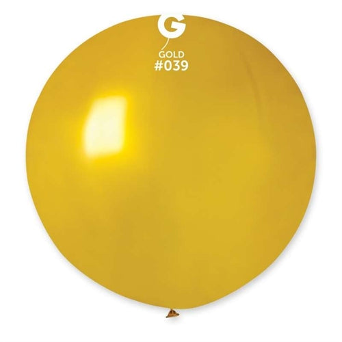 Palloncino gm30 31" oro 39 1 pz