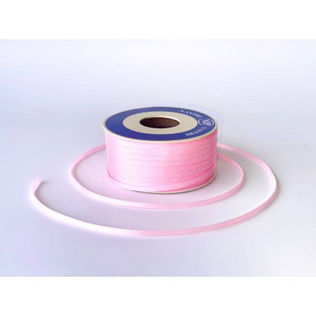 Nastro raso 3 mm x 100 mt rosa 03