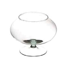 Vaso oval d. 26 h. 16 cm