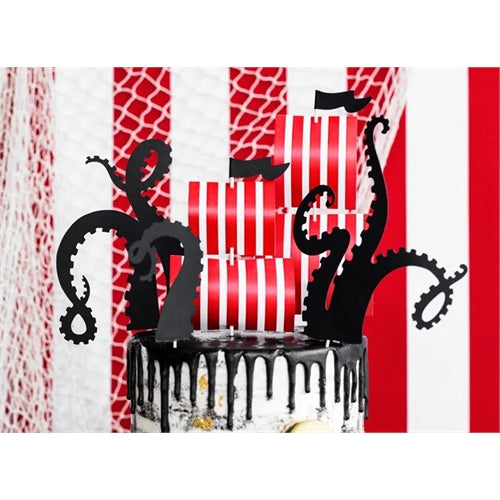 Decorazioni per feste a tema pirati, miste, 13,5-21 cm (1 confezione / 5 pezzi)