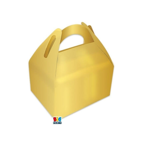 Happy box 15x18x11 6 pz oro metal