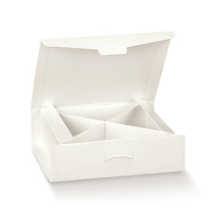 Gift c/inserto divisorio comunione oro 100x100x35