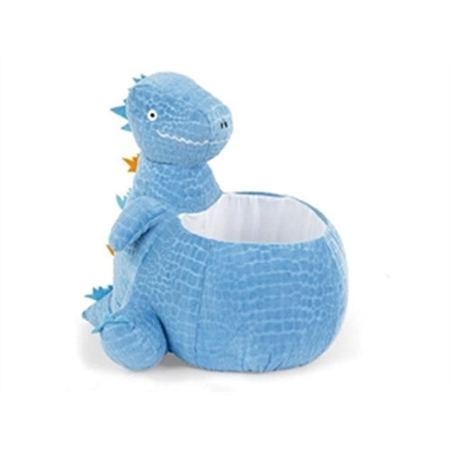 Cestino dinosauro azzurro