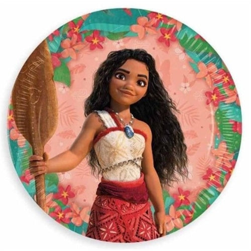 Piatti vaiana oceania ii 23 cm 8 pz – disney