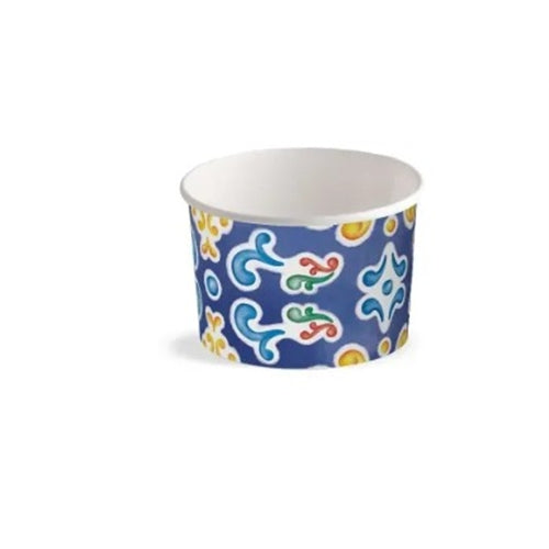 Coppa per gelato in carta opaco capri 57 pz 120 cc