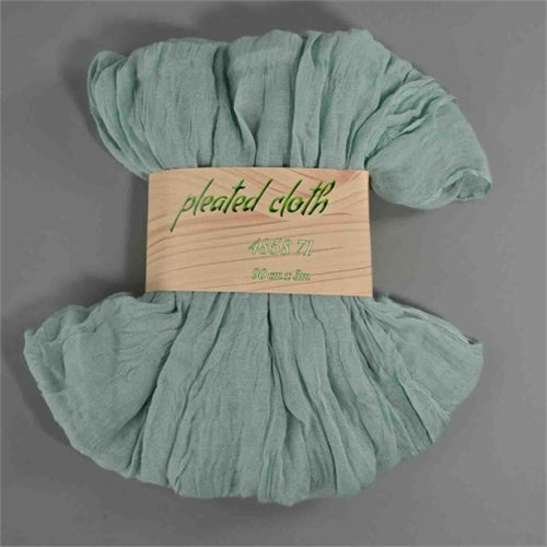 Pleated cloth 90 x 3 mt verde menta 71