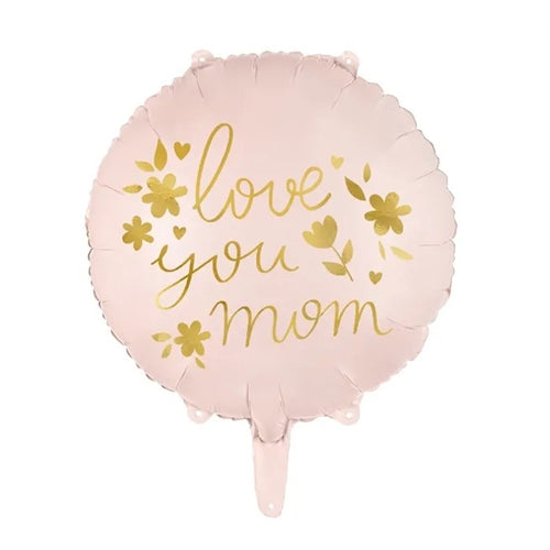 Palloncino foil ''''ti amo mamma'''', 45 cm, rosa