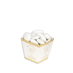 Sweety box mini prima comunione gold metal 12 pz