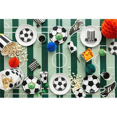 Tovaglia con motivo campo da calcio, 120x180 cm, colori assortiti