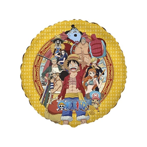 Palloncino foil one piece 18" – ciurma di cappello di paglia