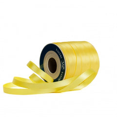 Nastro raso 10 mm x 100 mt giallo 25