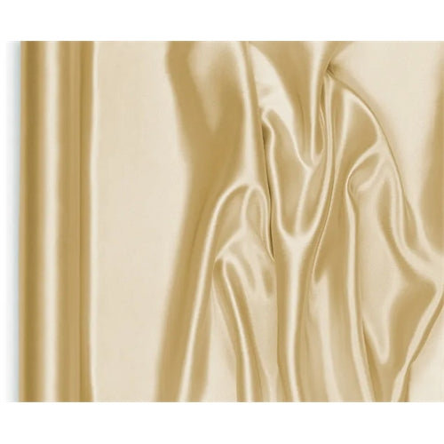 Satin plain, oro, 0,48 x 9 m