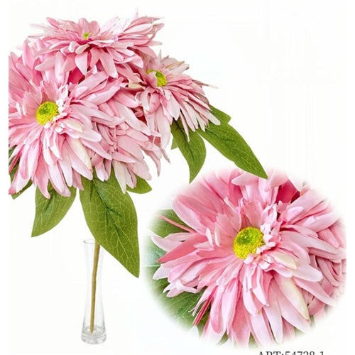Margherita artificiale decorativa – bouquet floreale elegante 43 cm