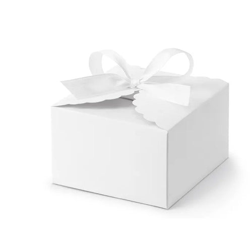 Scatole - nuvola, bianche, 8x7,5x4,5 cm (1 confezione / 10 pezzi)