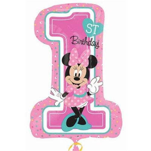 Palloncino foil disney 1 compleanno 71 cm