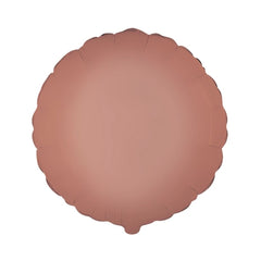 Mylar tondo rosa vintage satinato 18" 1pz