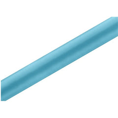 Tessuto satinato liscio, turchese, 0,36 x 9 m (1 pz. / 9 lm)