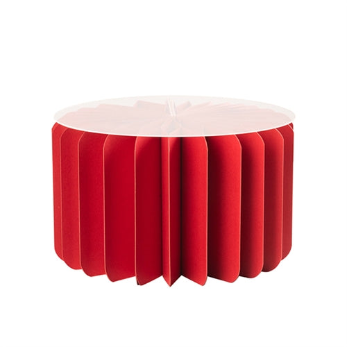 Alzatina 180 gr cm 15x10 rosso plast.top