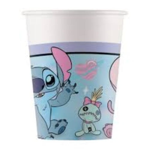 Bicchieri stitch & angel 8 pz – disney