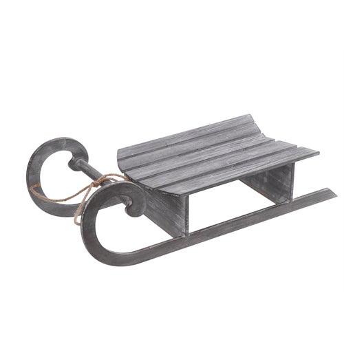 Slitta in legno decorazione 75x29xh.23 cm
