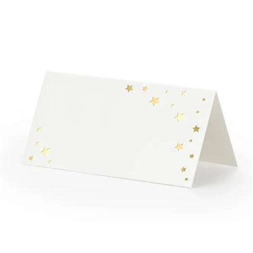 Segnaposto let's celebrate - stelle, 9,5x5,5 cm (1 confezione / 10 pezzi)