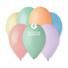 Palloncino in lattice 12" g110 macaron assortito "assorted 080m" 100pz