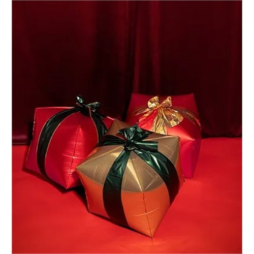 Scatole regalo con palloncini in foil, 34 x 36 cm, mix (1 confezione / 3 pezzi)