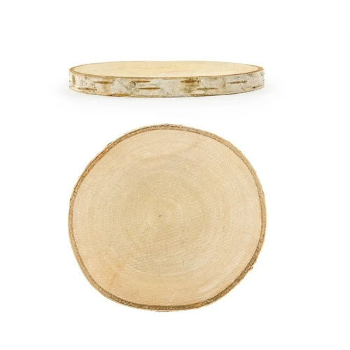 Fette di albero, diametro 10-12 cm 2 pz