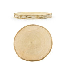 Fette di albero, diametro 10-12 cm 2 pz