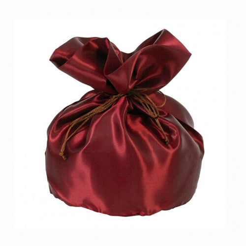 Sacchetto porta panettoni rosso h. 35 cm diametro 23 cm