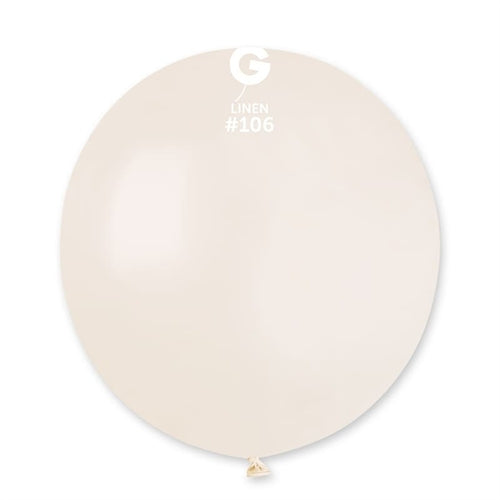 Palloncino gemar g19 19" lino 106 25 pz