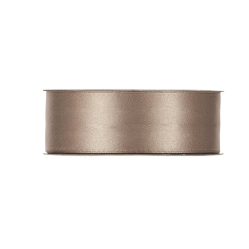 Nastro raso mm25x50 mt light brown  15