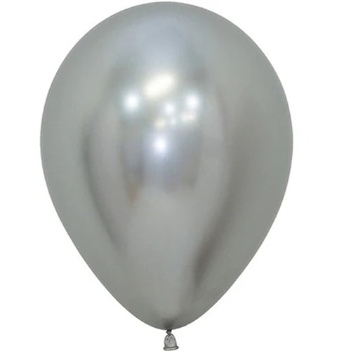 Palloncino sempertex argento cromato 5" pz.50