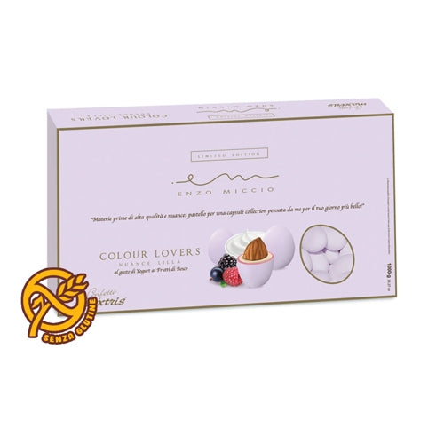 Confetti maxtris enzo miccio nuance lilla al yougurt frutti di bosco 1 kg