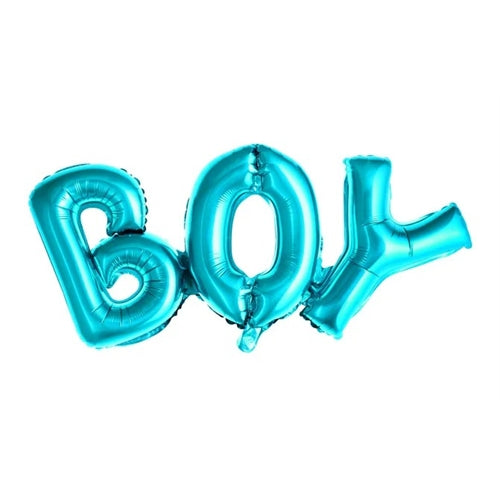 Mylar scritta boy/ girl 66 x 33 cm