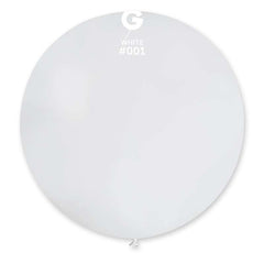 Palloncino 31" g30 bianco 001 1 pz