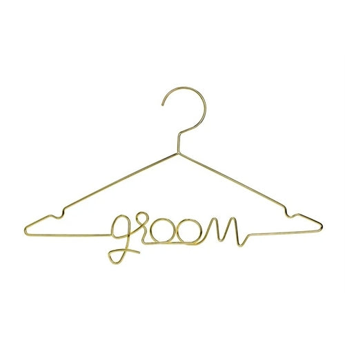 Appendino in metallo groom, oro, 45x27cm