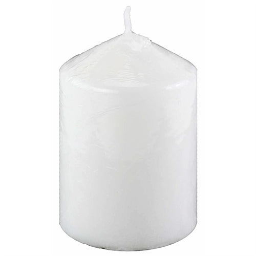 Candela in cera bianco diam. 65 mm h. 150 mm 1 pz