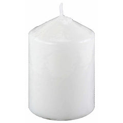 Candela in cera bianco diam. 65 mm h. 150 mm 1 pz