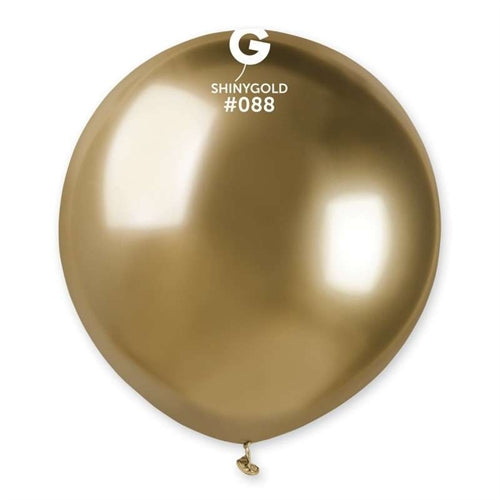 Palloncino in lattice 19" gb150 oro "shiny gold 088" 25pz