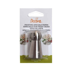 Beccuccio cornetto frosting medio panna 41 in acciaio inox ø3 x 5,5 cm