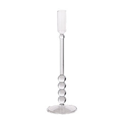 Porta candele borosil d. 9 x h. 29 cm