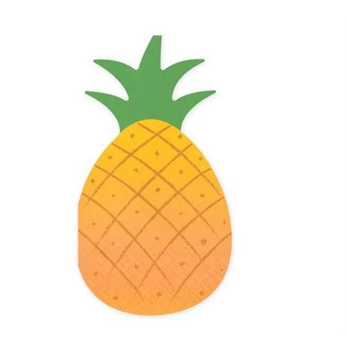 Tovaglioli ananas, 18,5x10,2 cm, misti (1 confezione / 20 pezzi)
