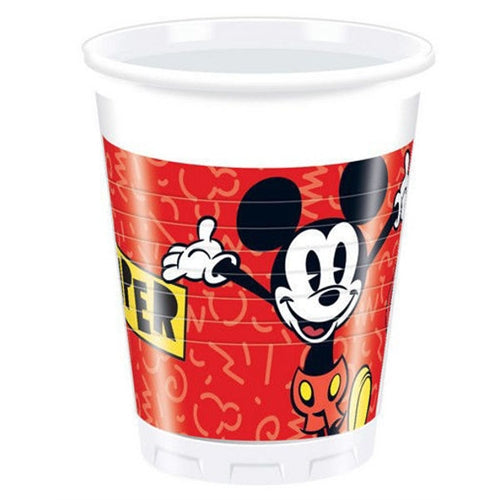Bicchieri topolino party 8pz