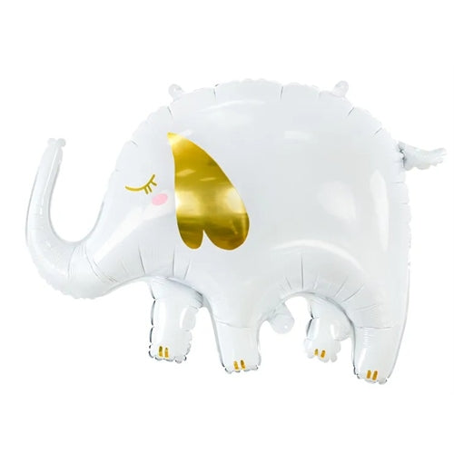 Elefante di palloncini in lamina, 83x58 cm, misti