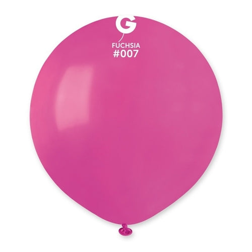 Palloncini 19" g19 fucsia 007 25 pz