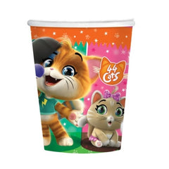 Bicchieri 44 gatti party 8pz